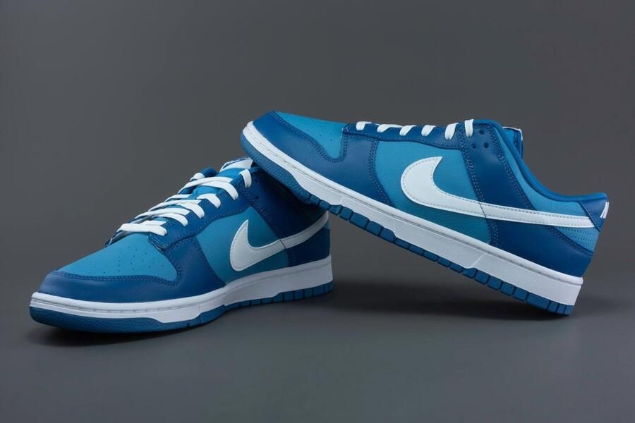 Nike Dunk Low Dark Marina Blue DJ6188-400 DARK MARINA BLUE Schoenen - Foto 9