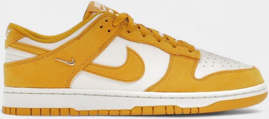Nike Lage Sneakers Dunk Low Dark Sulfur Gold Mini Swoosh (Women's) - Foto 1