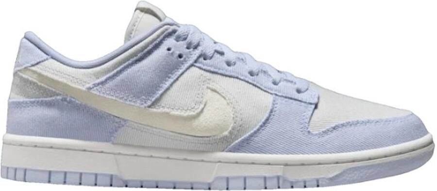 Nike Dunk Low Sneaker Suede Wit Grijs Lavendel LET OP! Doos Zonder Deksel - Foto 3