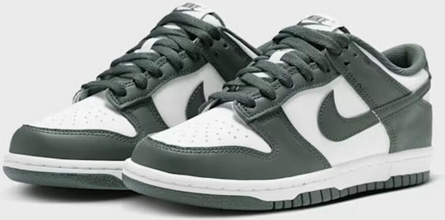 Nike kinderschoenen Dunk Low White White Vintage Green White White Vintage Green - Foto 2