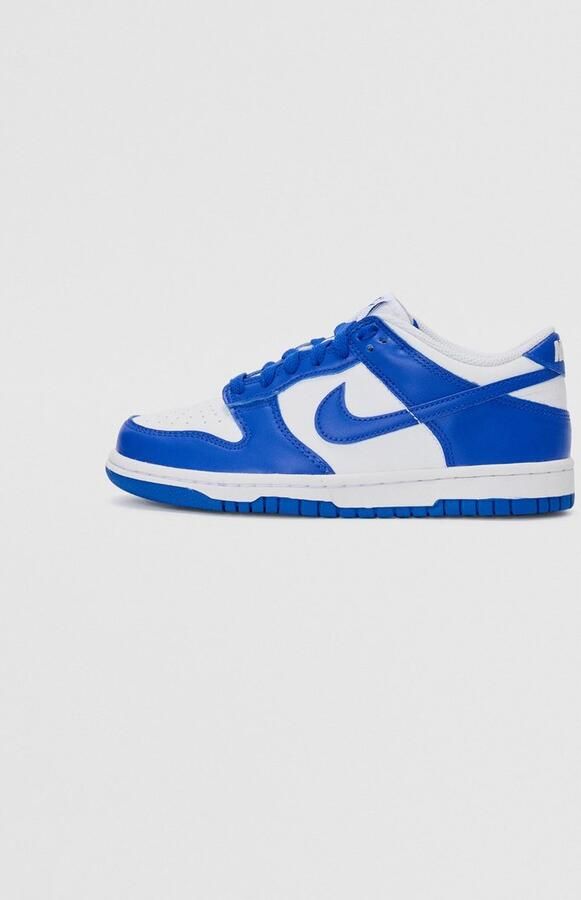 Nike Dunk Low (GS) Sneakers Unisex Blauw Wit - Foto 2