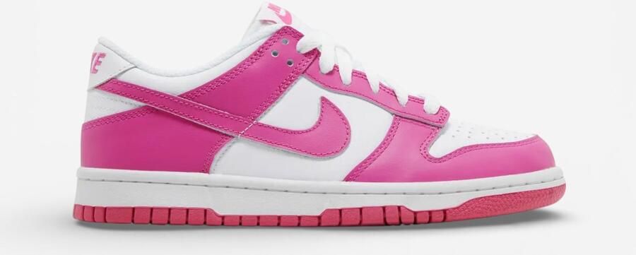 Nike Lage Sneakers Dunk Low Laser Fuchsia (GS) - Foto 1