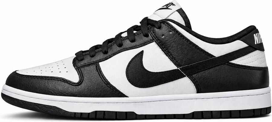 Nike Dunk Low Leather By You Zwart Wit Sneakers Heren