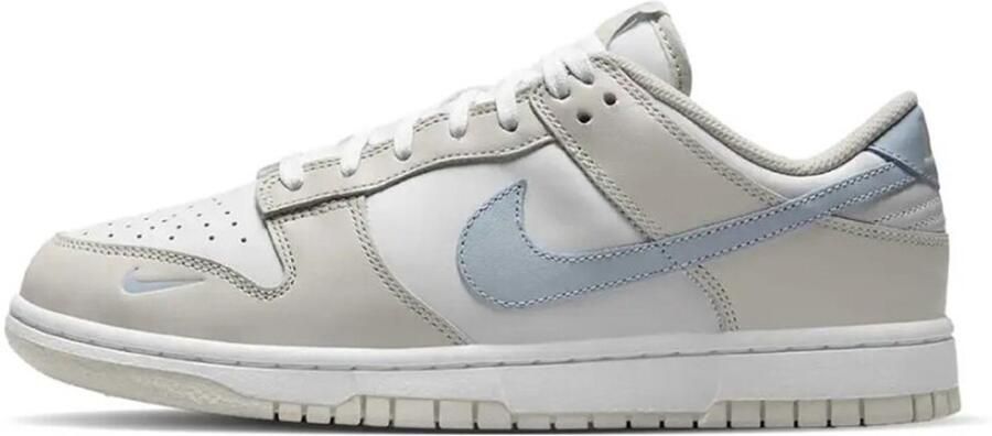 Nike Damesschoenen Dunk Low White Light Bone Light Armoury Blue- Dames White Light Bone Light Armoury Blue - Foto 2