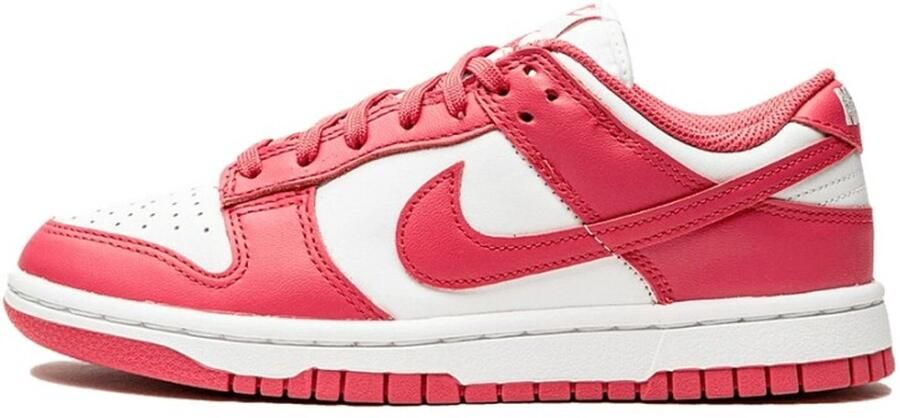 Nike Dunk Low Limited Edition Retro Dames Sneaker Wit Roze