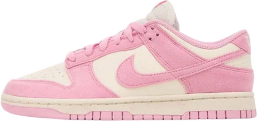 Nike Dunk Low Sail Sail Pink Rise Wit Roze Dunk Lifestyle Dames Sneakers voor Vrouwen - Foto 2