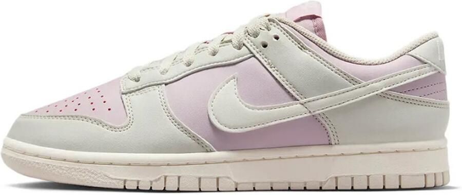 Nike damesschoenen Dunk Low Light Bone Platinum Violet Sail- Dames Light Bone Platinum Violet Sail