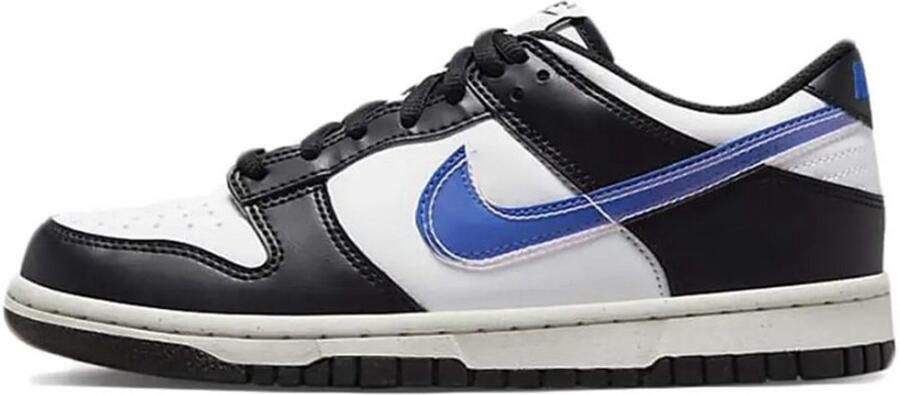 Nike Dunk Low Next Nature (gs) Basketball Schoenen black black hyper royal summit white maat: 37.5 beschikbare maaten:37.5