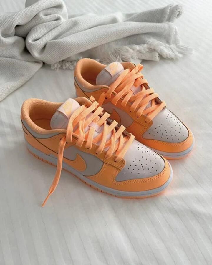 Nike Lage Sneakers Baskets Dunk Low cuir