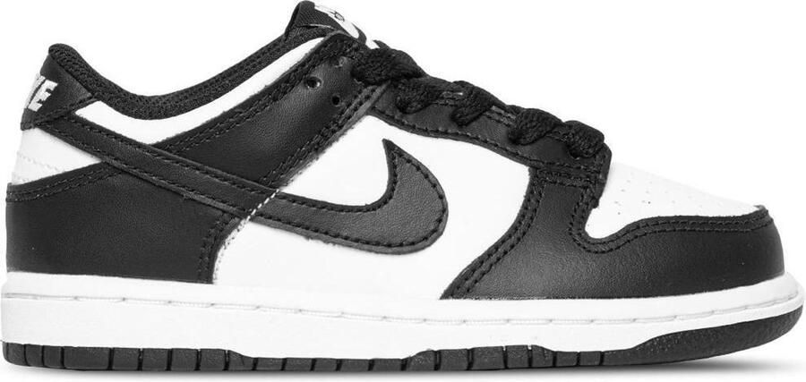 Nike Dunk Low sneakers wit zwart Imitatieleer Meerkleurig