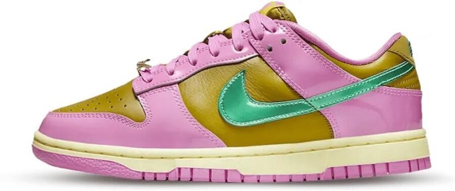 Nike Dunk Low Parris Goebel Qs Basketball Schoenen playful pink multi color bronzine maat: 38.5 beschikbare maaten:38.5 - Foto 2