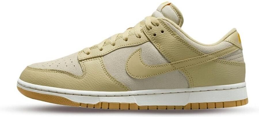 Nike Dunk Low Herenschoenen 37.5 Rattan University Gold Light Bone Wheat Grass - Foto 3