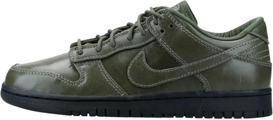 Nike Lage Sneakers Baskets dunk low retro premium cuir