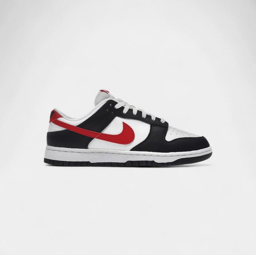 Nike Lage Sneakers Dunk Low Retro Red Swoosh Panda