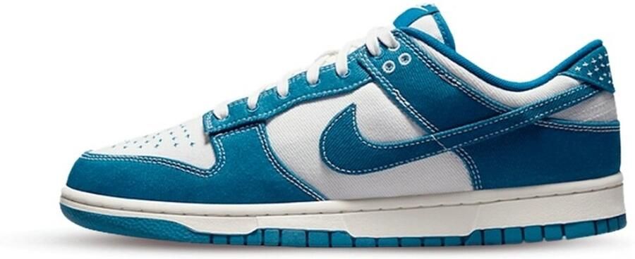 Nike Dunk Low Industrial Blue Sashiko DV0834-101 blauw wit sneakers laag unisex - Foto 2