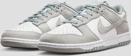 Nike Dunk Low Retro SE Heren Sneakers Licht Grijs Wit Suede Leer