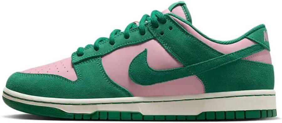 Nike Herenschoenen Dunk Low Retro SE Medium Soft Pink Sail Malachite- Heren Medium Soft Pink Sail Malachite