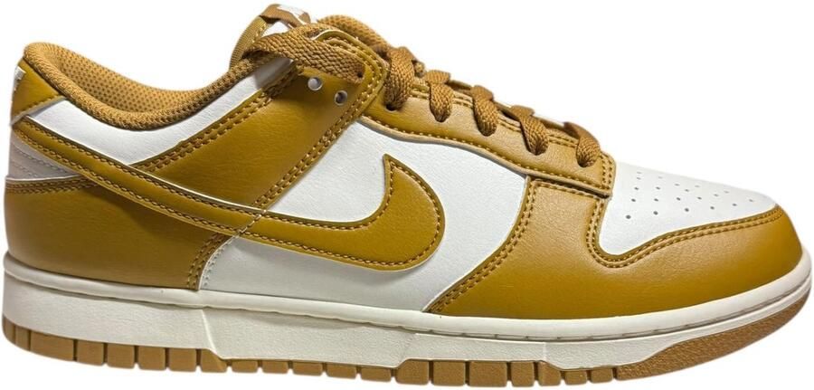 Nike Dunk Low Retro Wheat Gebroken Wit Sneakers Heren Doos Zonder Deksel - Foto 2