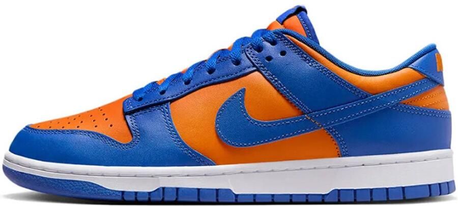Nike Dunk Low Retro Bright Ceramic University Red White Team Royal- Bright Ceramic University Red White Team Royal