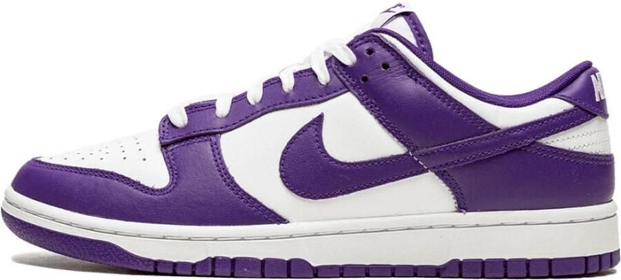 Nike Dunk Low Retro Court Purple DD1391-104 paars wit lage sneakers zomerschoenen mannen