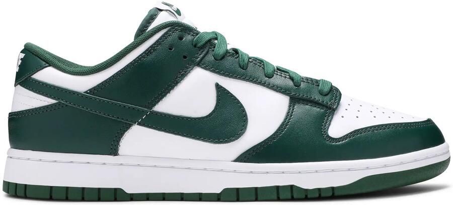 Nike Dunk Low Retro Team Green White Sneakers Doos Zonder Deksel