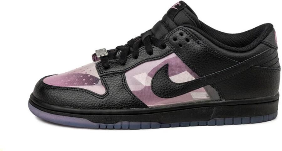 Nike Dunk Low Retro Transparent Black Pink Rise