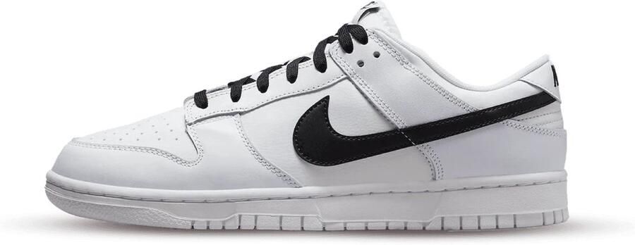 Nike Dunk Low Retro Basketball Schoenen white black summit white maat: 43 beschikbare maaten:41 42.5 43 44 45 46 - Foto 2