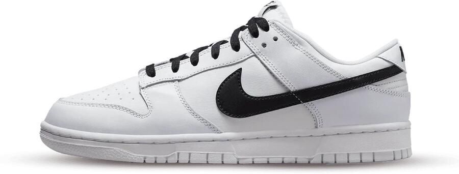 Nike Dunk Low Retro Basketball Schoenen white black summit white