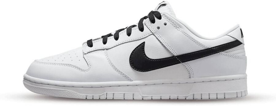 Nike Dunk Low Retro Basketball Schoenen white black summit white maat: 43 beschikbare maaten:41 42.5 43 44 45 46 - Foto 2