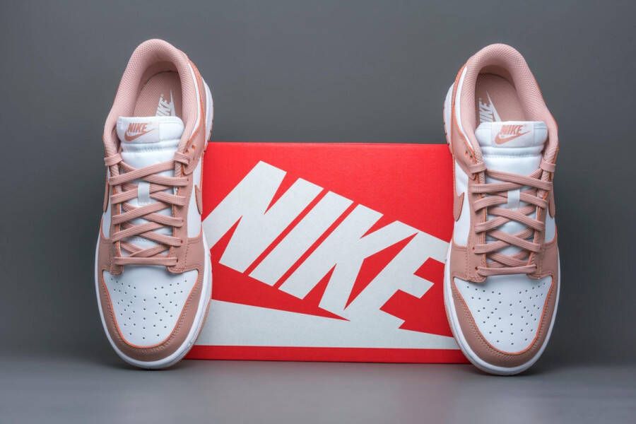 Nike Dunk Low Basketball Schoenen white rose whisper maat: 41 beschikbare maaten:41 - Foto 5