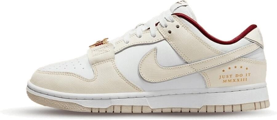 Nike Dunk Low SE Just Do It White Phantom (Women's) (SNEAKERHYPE)