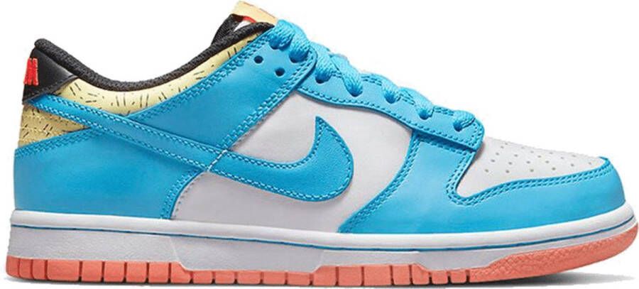 Nike Dunk Low SE KYR Kinder Sneakers Licht Blauw Wit