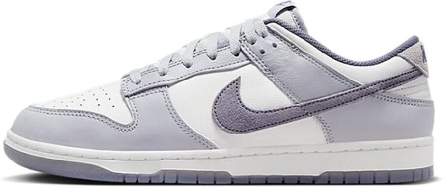 Nike Dunk Low White Platinum Tint Pure Platinum Light Carbon- Heren White Platinum Tint Pure Platinum Light Carbon