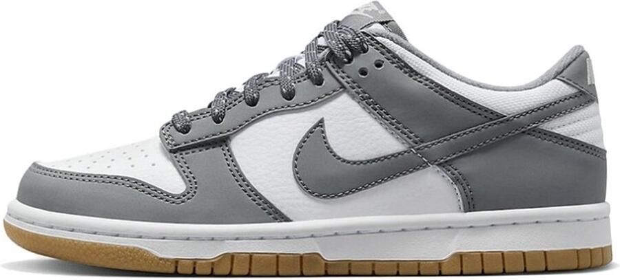 Nike Dunk Low Sneakers Reflective Grey Wit Grijs Dunk Lifestyle Unisex