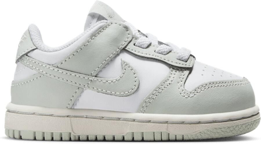 Nike Dunk Low (TDE) Wit Groen Kindersneaker Doos Zonder Deksel