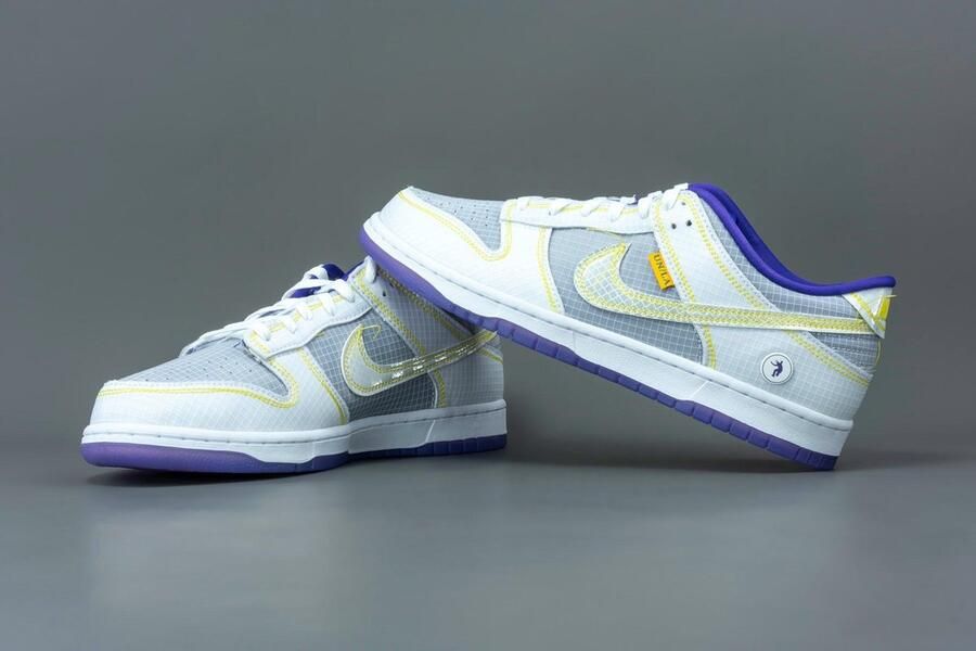 Nike Dunk Low X Union La Passport Pack Court Purple DJ9649-500 PAARS Schoenen - Foto 5