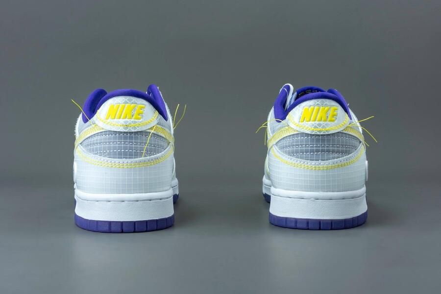 Nike Dunk Low X Union La Passport Pack Court Purple DJ9649-500 PAARS Schoenen - Foto 6