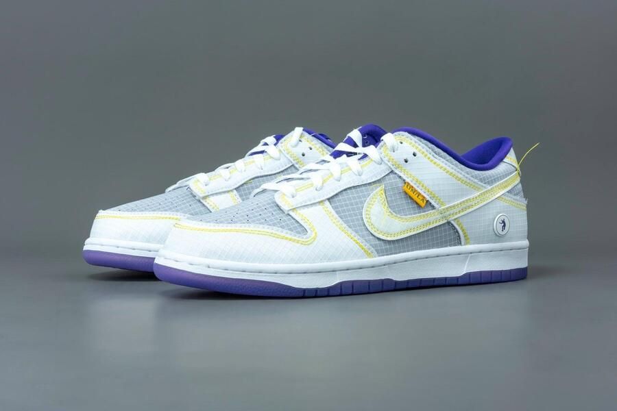 Nike Dunk Low X Union La Passport Pack Court Purple DJ9649-500 PAARS Schoenen - Foto 7