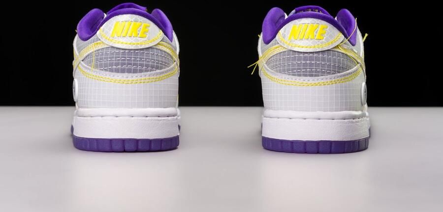 Nike Dunk Low X Union La Passport Pack Court Purple DJ9649-500 PAARS Schoenen - Foto 12