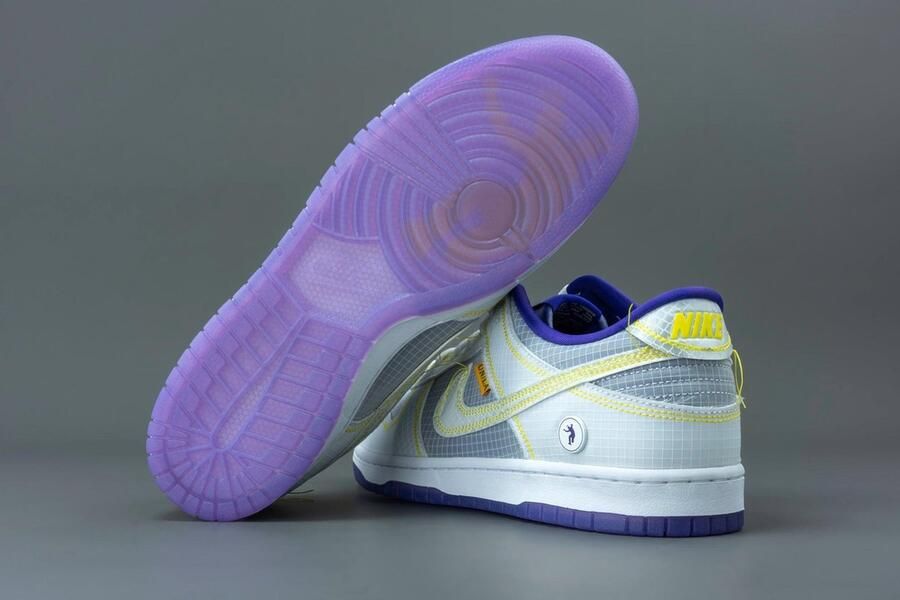 Nike Dunk Low X Union La Passport Pack Court Purple DJ9649-500 PAARS Schoenen - Foto 9