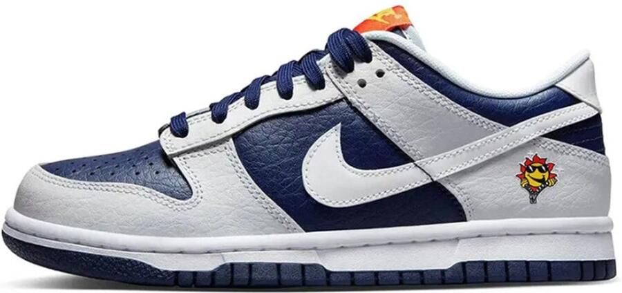 Nike Dunk Low (gs) Basketball Schoenen photon dust white midnight navy maat: 38.5 beschikbare maaten:36 38.5 - Foto 2