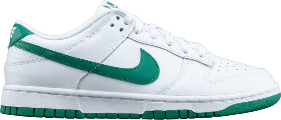 Nike Dunk Low White Green Noise (Women's) Sneakers Unisex