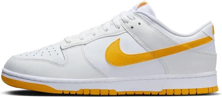 Nike Dunk Low Retro White Summit White University Gold- White Summit White University Gold