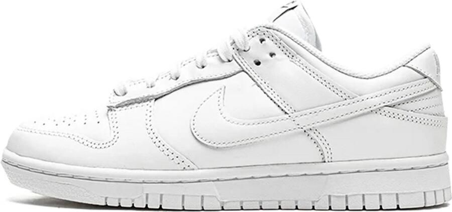 Nike Dunk Low Triple White (2021) ( 's) DD1503-109 Wit Schoenen - Foto 4