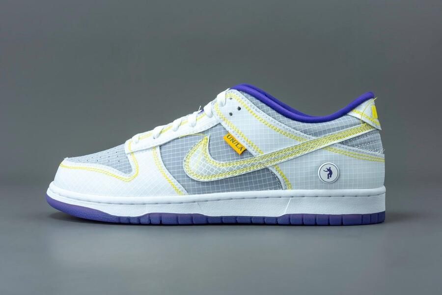 Nike Dunk Low X Union La Passport Pack Court Purple DJ9649-500 PAARS Schoenen - Foto 3