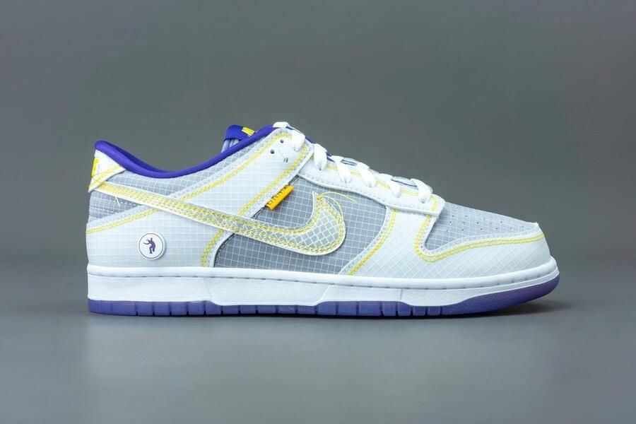 Nike Dunk Low X Union La Passport Pack Court Purple DJ9649-500 PAARS Schoenen - Foto 12