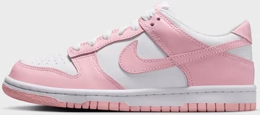 Nike Dunk Low (GS) Limited Edition Unisex Sneaker Wit Roze