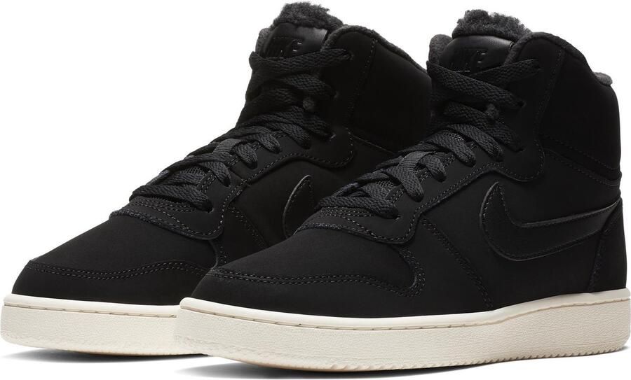 Nike Ebernon Mid Special Edition Sneakers Dames Zwart