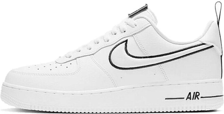 Nike Air Force 1 Low White Black Outline Swoosh Limited Edition Doos zonder deksel - Foto 2