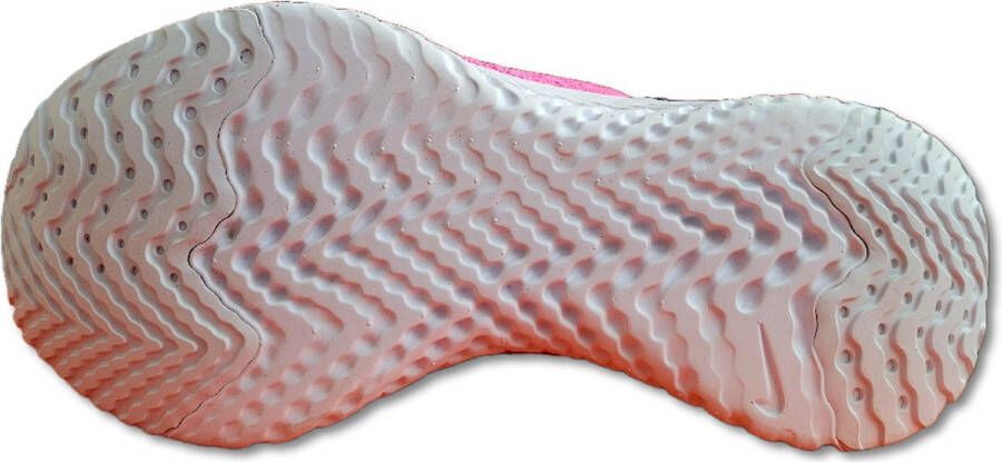 Nike Epic React Flyknit 2 Hardloopschoenen Dames Roze Zwart - Foto 3